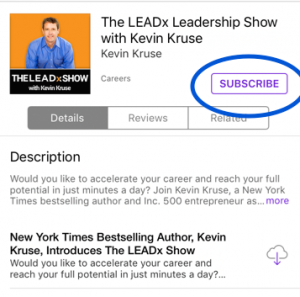 Subscribe LEADx Podcast