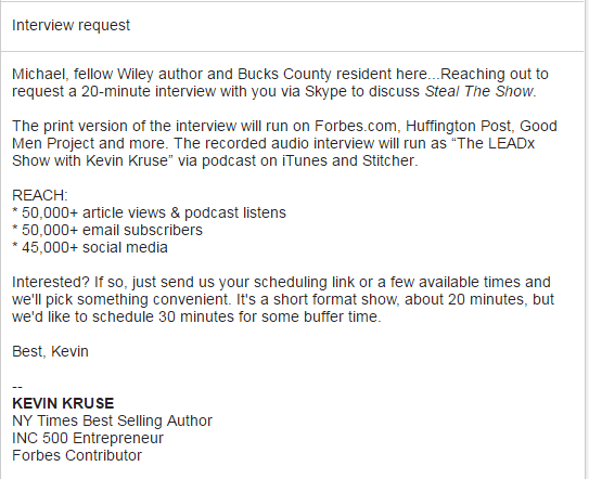 Guest Email For Make A Podcast
